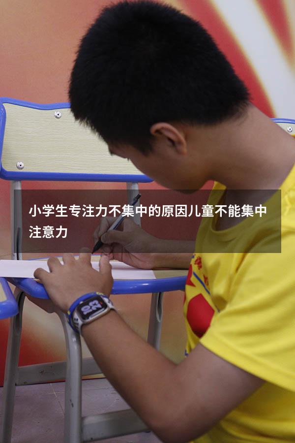 小学生专注力不集中的原因（儿童不能集中注意力）