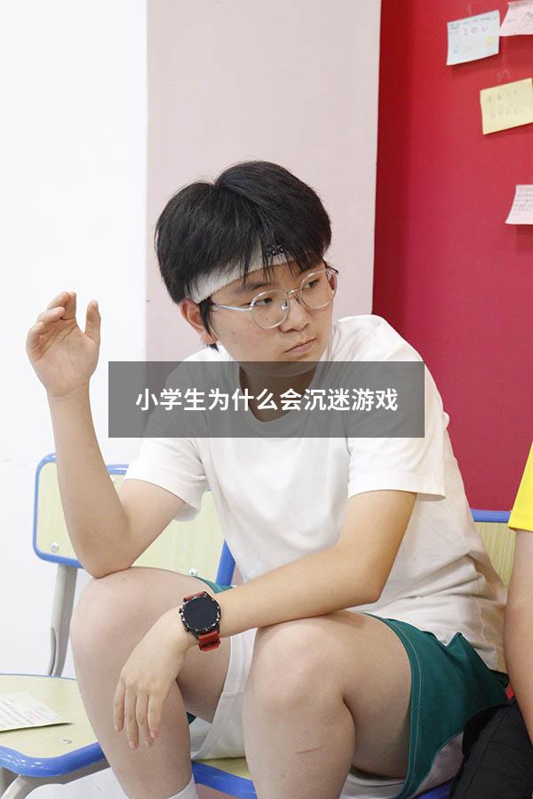 小学生为什么会沉迷游戏