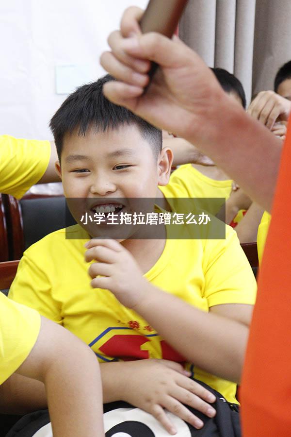小学生拖拉磨蹭怎么办