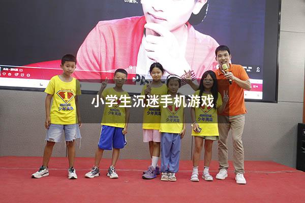 小学生沉迷手机游戏（青少年沉迷手机的案例）