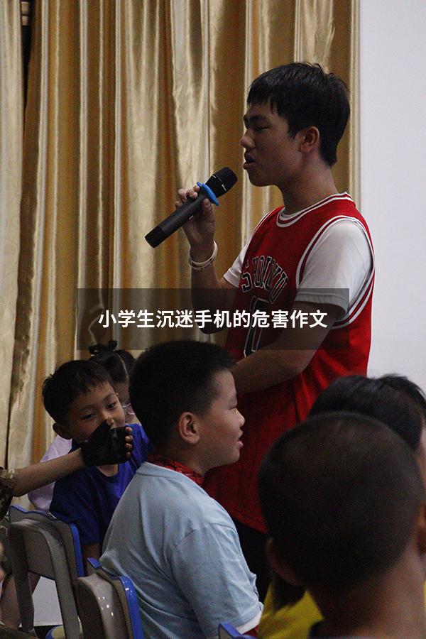 小学生沉迷手机的危害作文