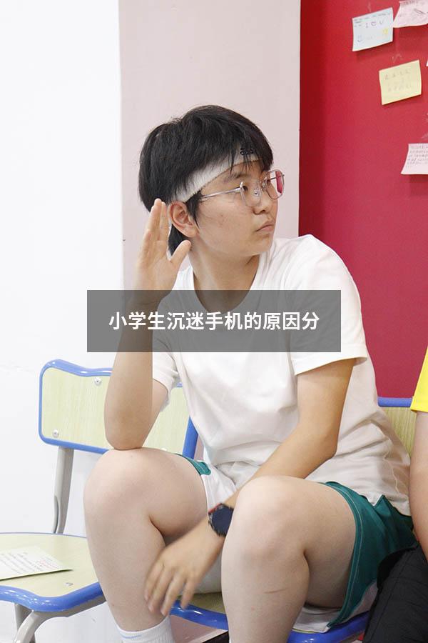 小学生沉迷手机的原因分