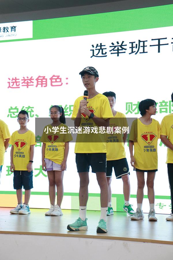 小学生沉迷游戏悲剧案例