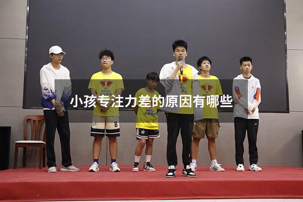 小孩专注力差的原因有哪些