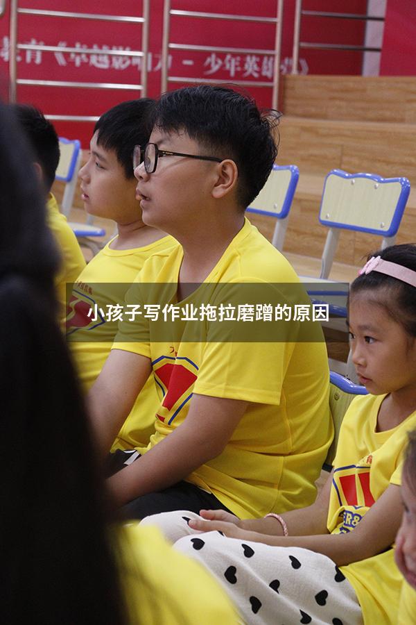 小孩子写作业拖拉磨蹭的原因