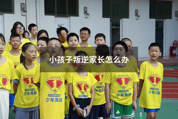 小孩子叛逆家长怎么办