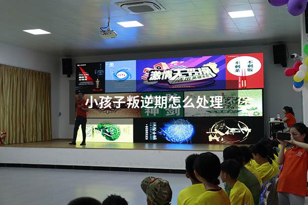 小孩子叛逆期怎么处理