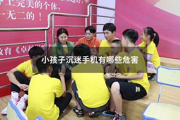 小孩子沉迷手机有哪些危害