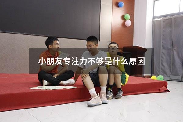 小朋友专注力不够是什么原因