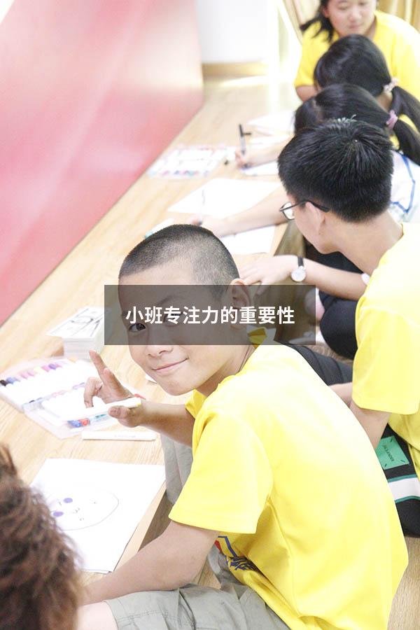 小班专注力的重要性