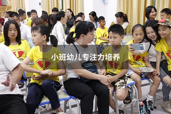 小班幼儿专注力培养