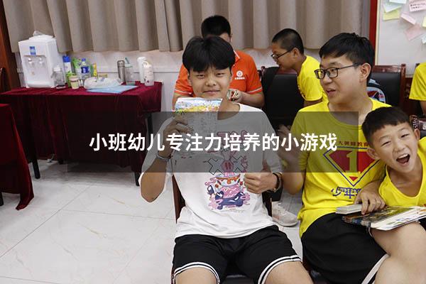 小班幼儿专注力培养的小游戏