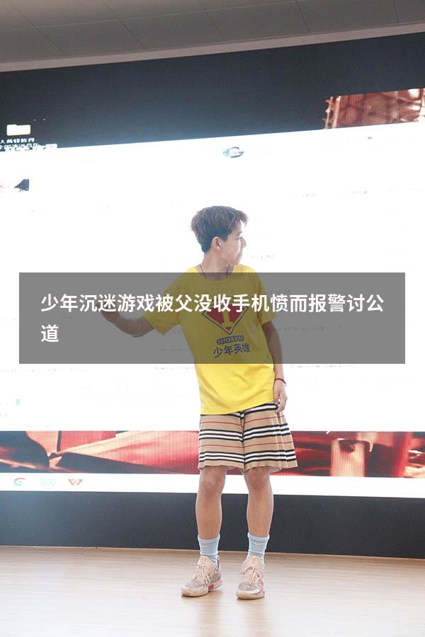 少年沉迷游戏被父没收手机愤而报警讨公道
