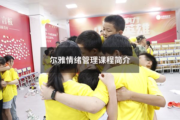 尔雅情绪管理课程简介