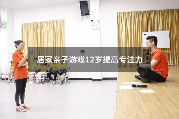 居家亲子游戏12岁提高专注力