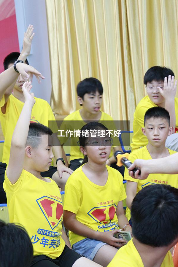 工作情绪管理不好