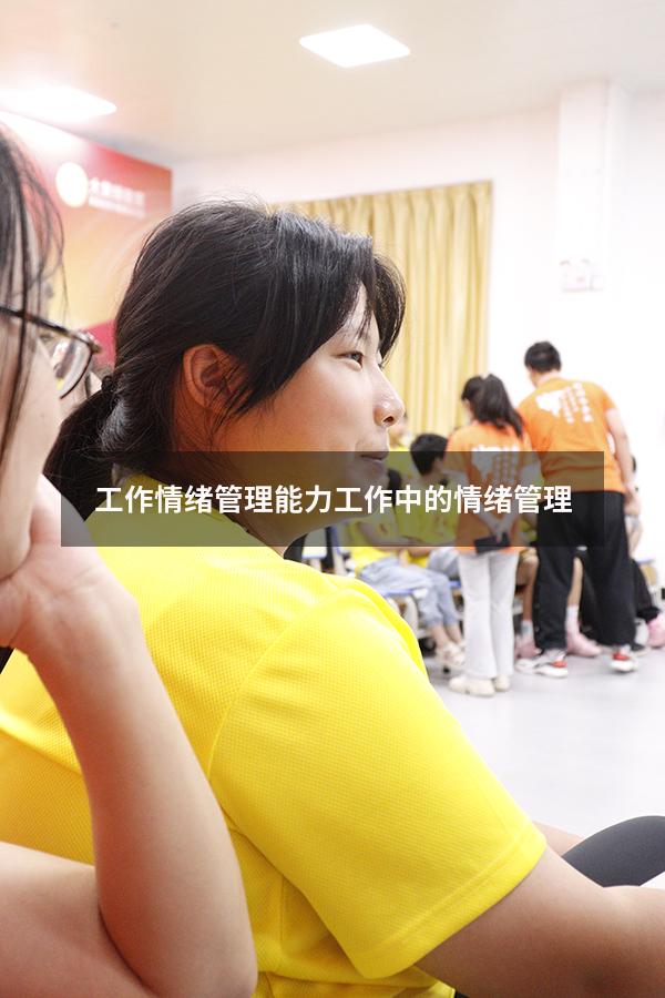 工作情绪管理能力（工作中的情绪管理）