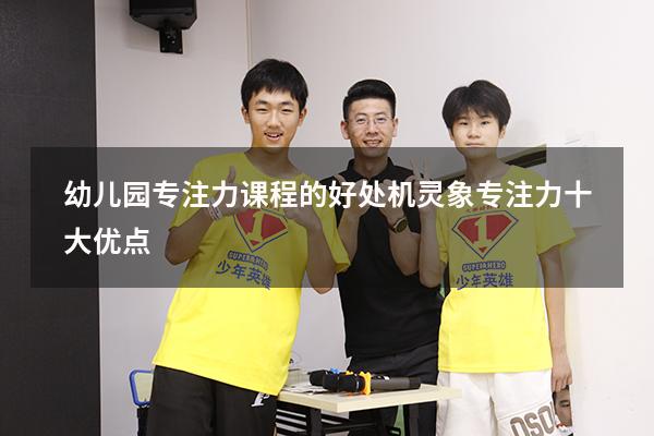 幼儿园专注力课程的好处（机灵象专注力十大优点）