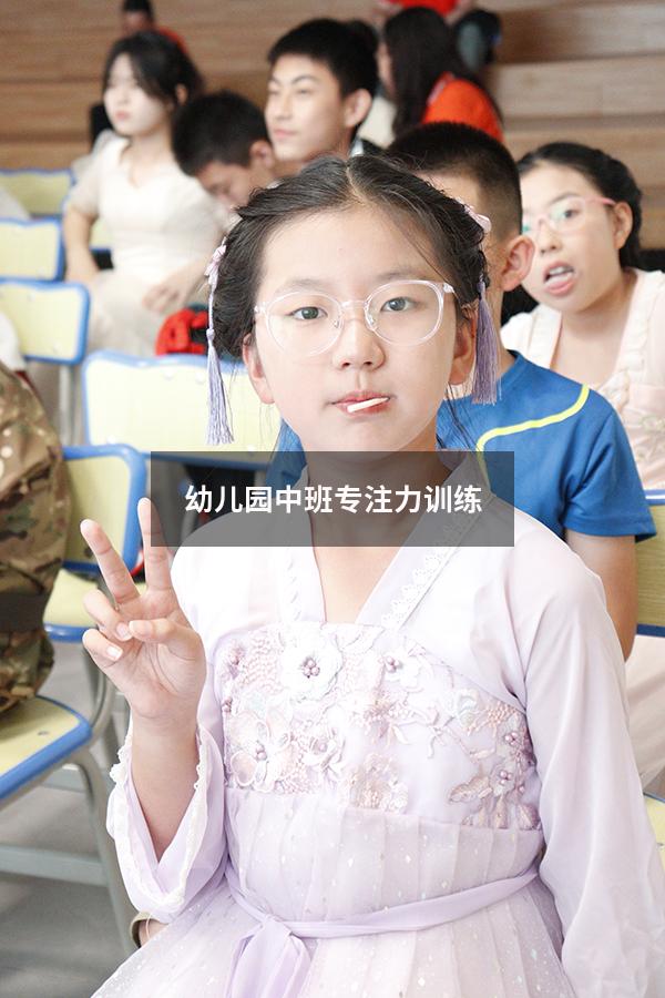 幼儿园中班专注力训练