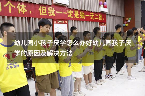 幼儿园小孩子厌学怎么办好（幼儿园孩子厌学的原因及解决方法）