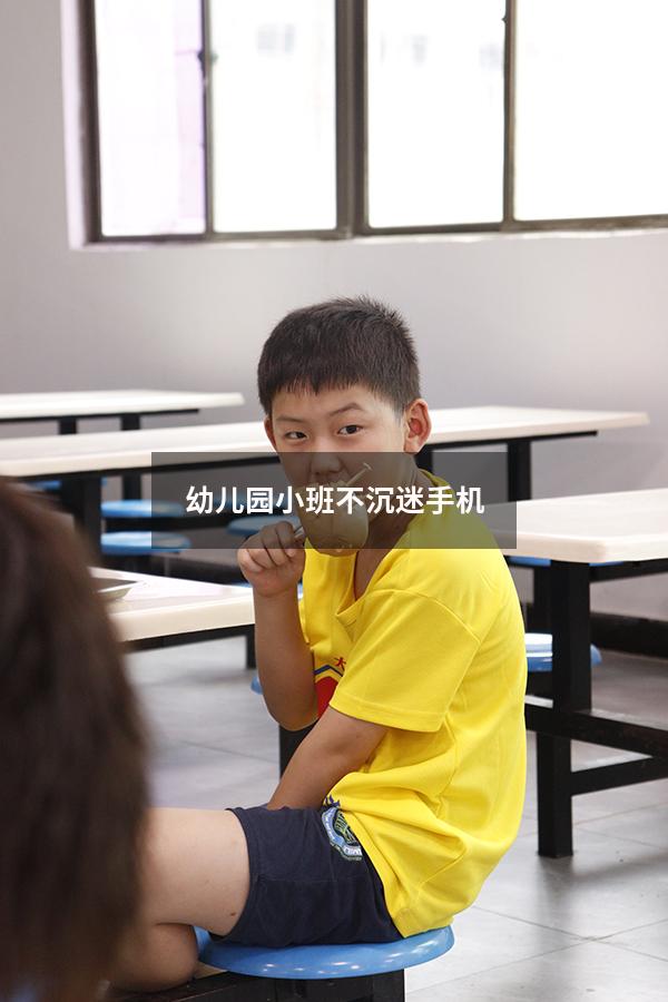 幼儿园小班不沉迷手机