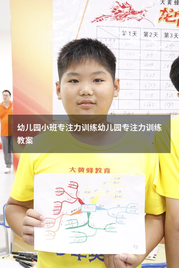 幼儿园小班专注力训练（幼儿园专注力训练教案）