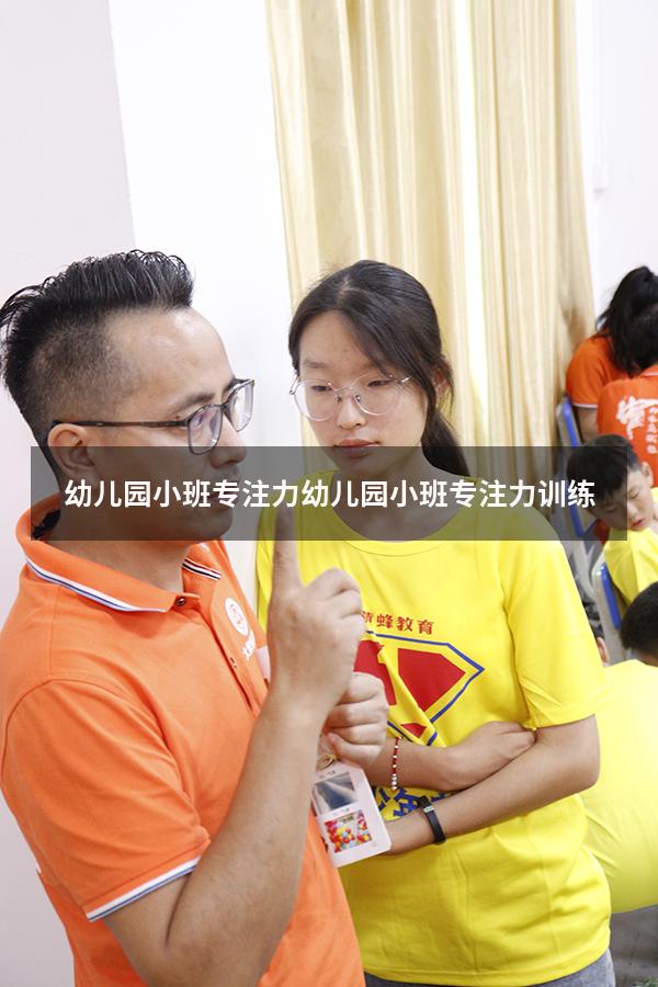 幼儿园小班专注力（幼儿园小班专注力训练）