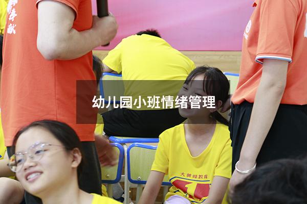 幼儿园小班情绪管理
