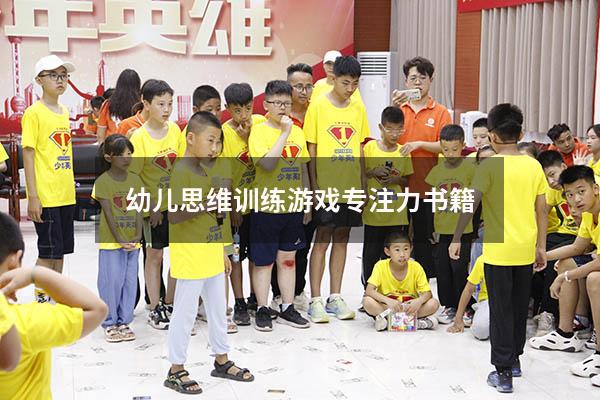 幼儿思维训练游戏专注力书籍