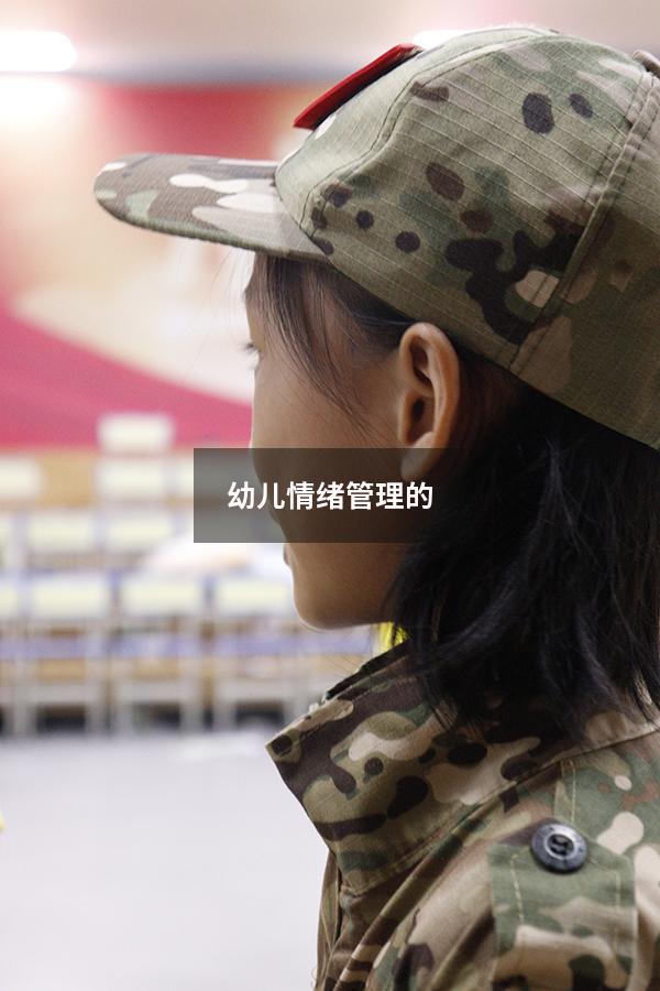 幼儿情绪管理的