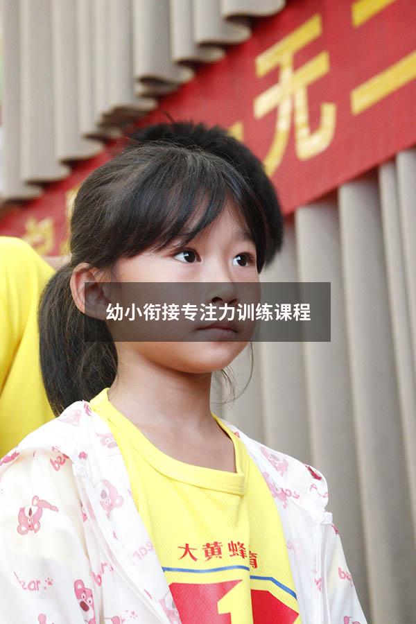 幼小衔接专注力训练课程