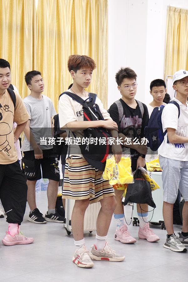 当孩子叛逆的时候家长怎么办