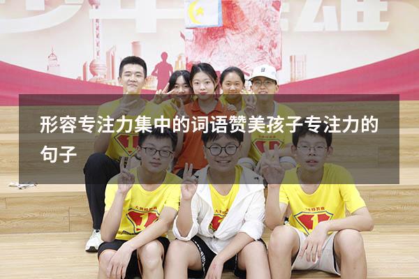 形容专注力集中的词语（赞美孩子专注力的句子）