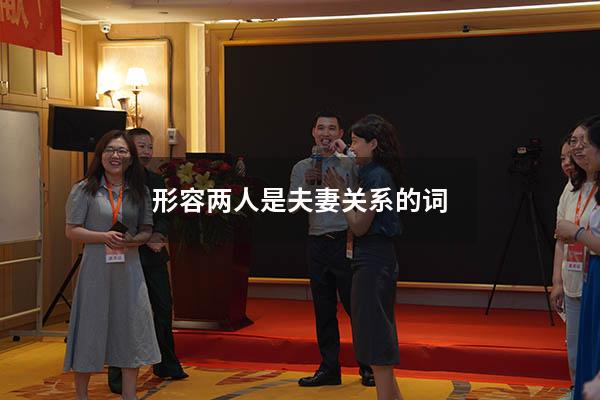形容两人是夫妻关系的词