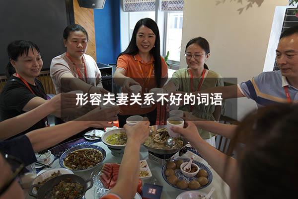形容夫妻关系不好的词语