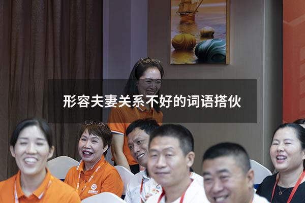 形容夫妻关系不好的词语搭伙