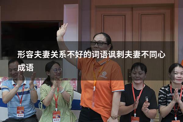 形容夫妻关系不好的词语（讽刺夫妻不同心成语）