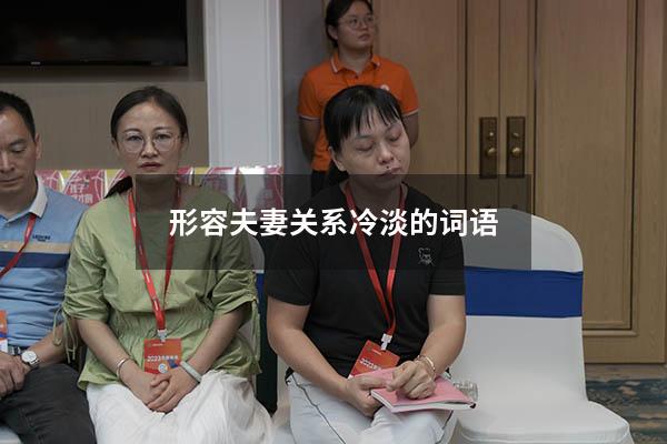形容夫妻关系冷淡的词语