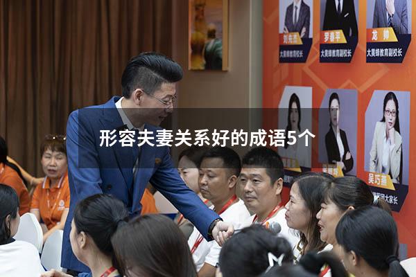 形容夫妻关系好的成语5个