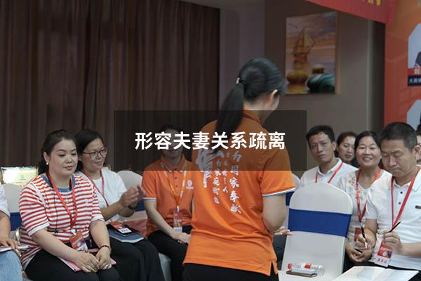 形容夫妻关系疏离