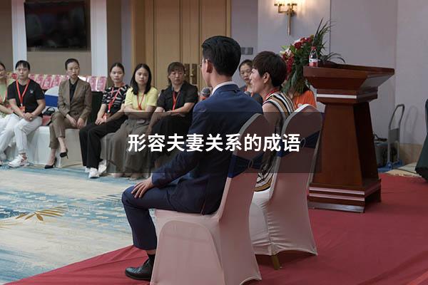 形容夫妻关系的成语
