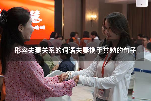 形容夫妻关系的词语（夫妻携手共勉的句子）