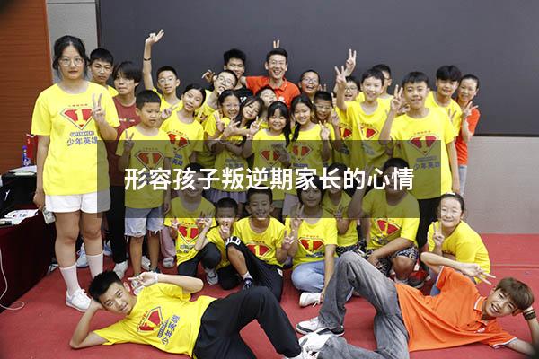 形容孩子叛逆期家长的心情