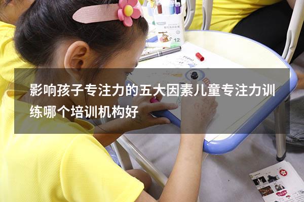 影响孩子专注力的五大因素（儿童专注力训练哪个培训机构好）