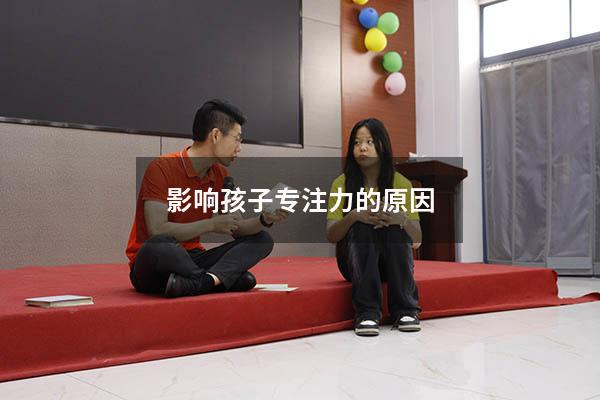影响孩子专注力的原因