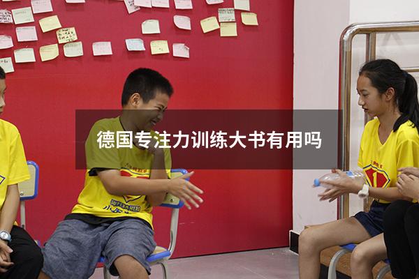德国专注力训练大书有用吗