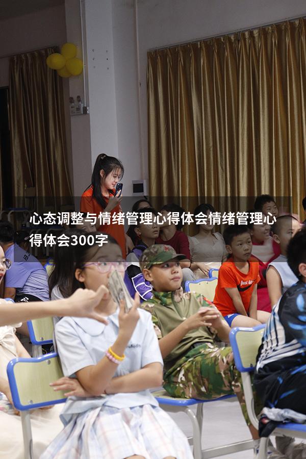心态调整与情绪管理心得体会（情绪管理心得体会300字）