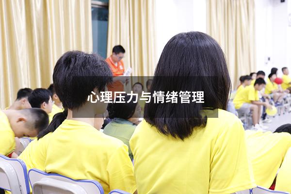 心理压力与情绪管理