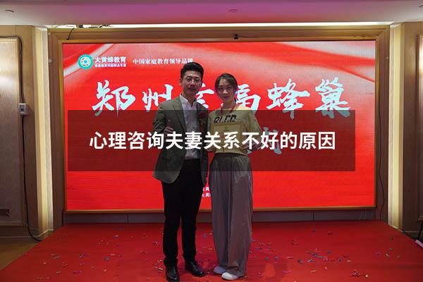 心理咨询夫妻关系不好的原因