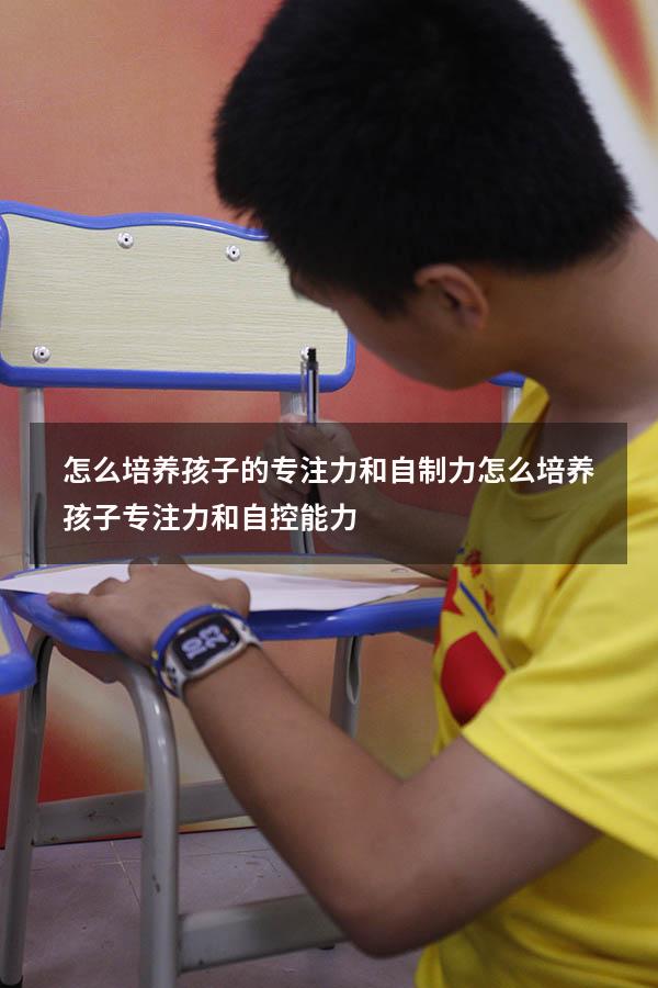 怎么培养孩子的专注力和自制力（怎么培养孩子专注力和自控能力）